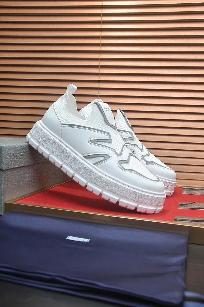 Men's shoes 💰620💶【PRADA】Top original, new season, high quality original goods, top imported calfskin with original imported glue, imported cowhide inside with original cowhide feet, original outsole! Quality guaranteed! Code 38-45 (45 customized)
